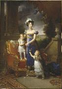 Francois Pascal Simon Gerard, Portrait of la duchesse de Berry et ses enfants